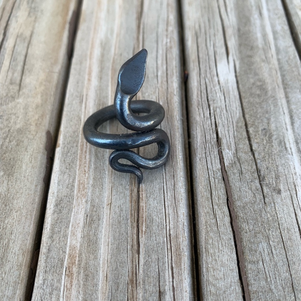 iron snake ring